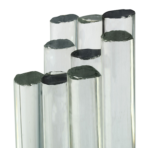 Clear Transparent Effetre Glass Rod